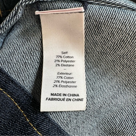 Cinq à Sept Dark Blue Jean Jacket - Picture 7 of 9